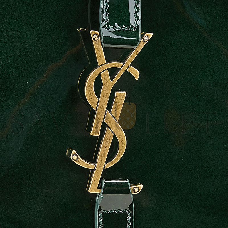 YSL LE 5 À 7 IN PATENT LEATHER 657228AAEF93856 (25*14*6cm)